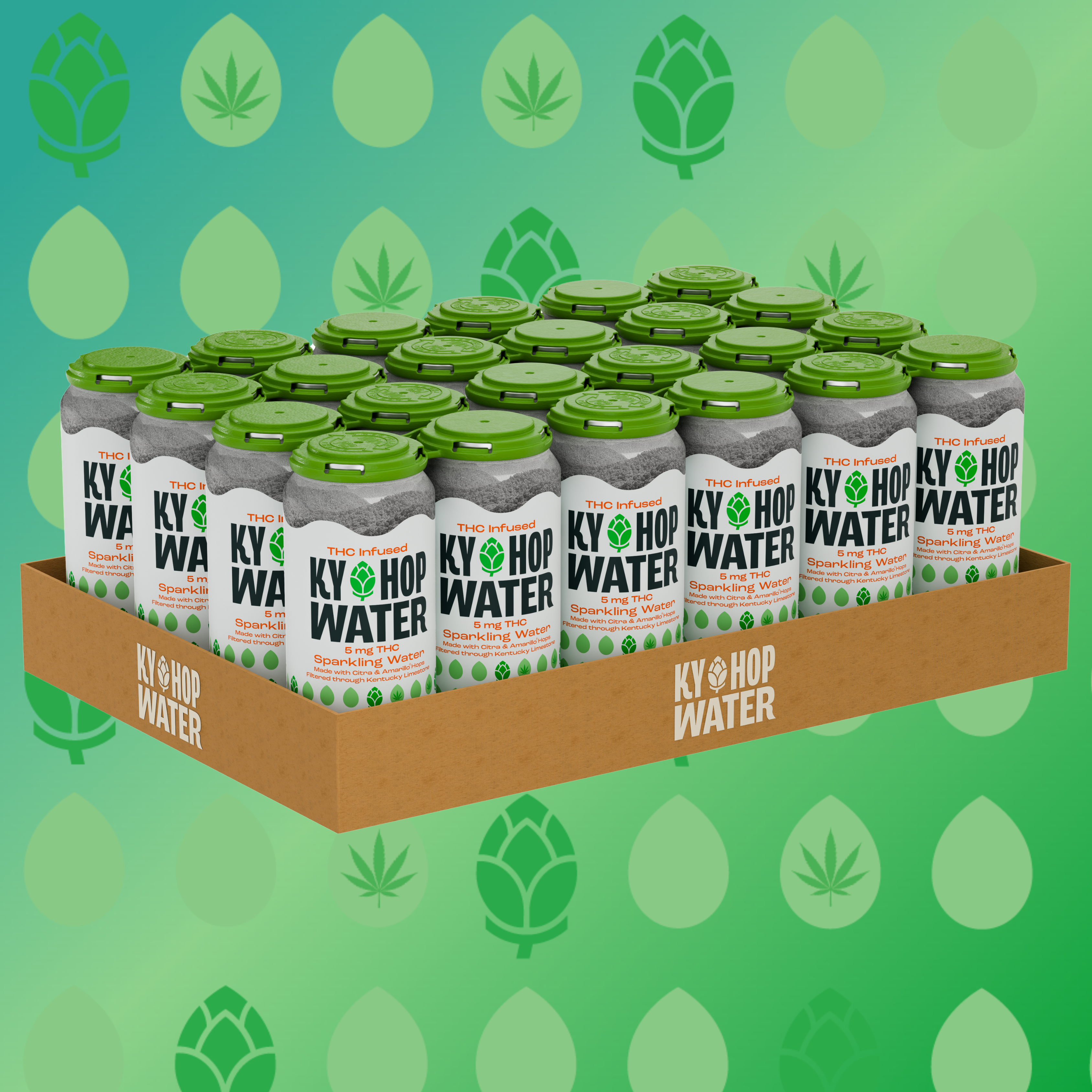 THC-Infused Original Kentucky Hop Water (5mg)