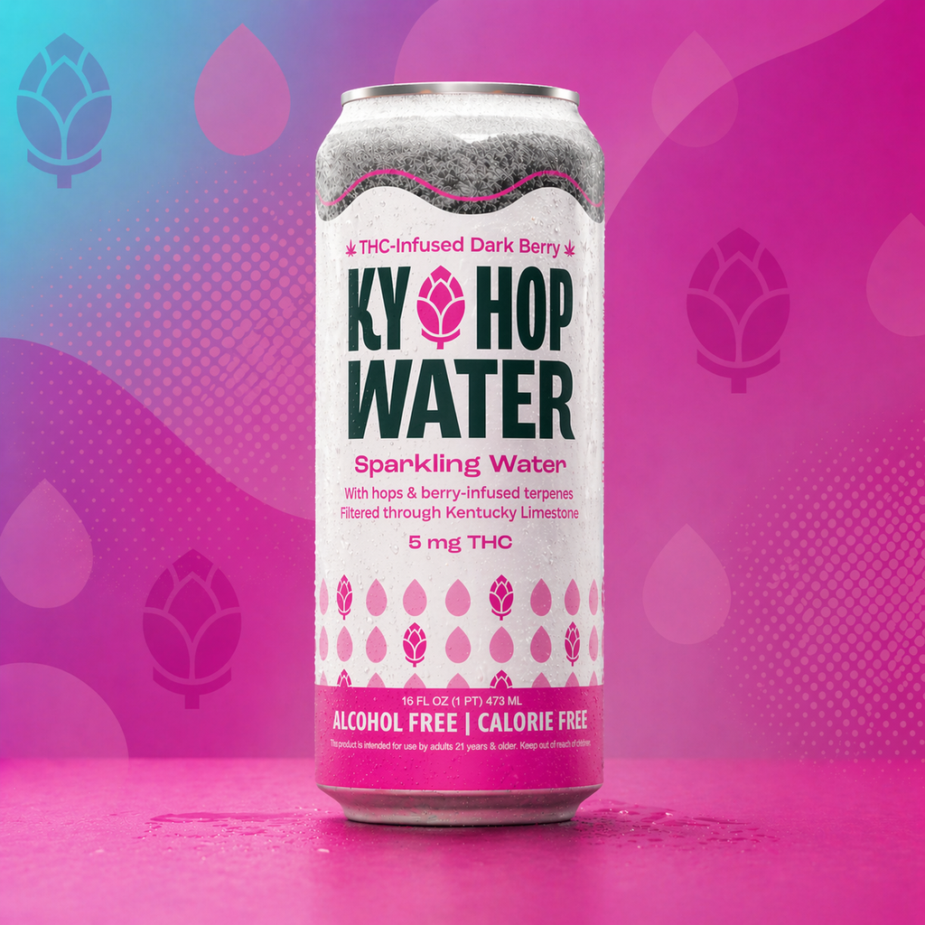THC-Infused Dark Berry Kentucky Hop Water (5mg)